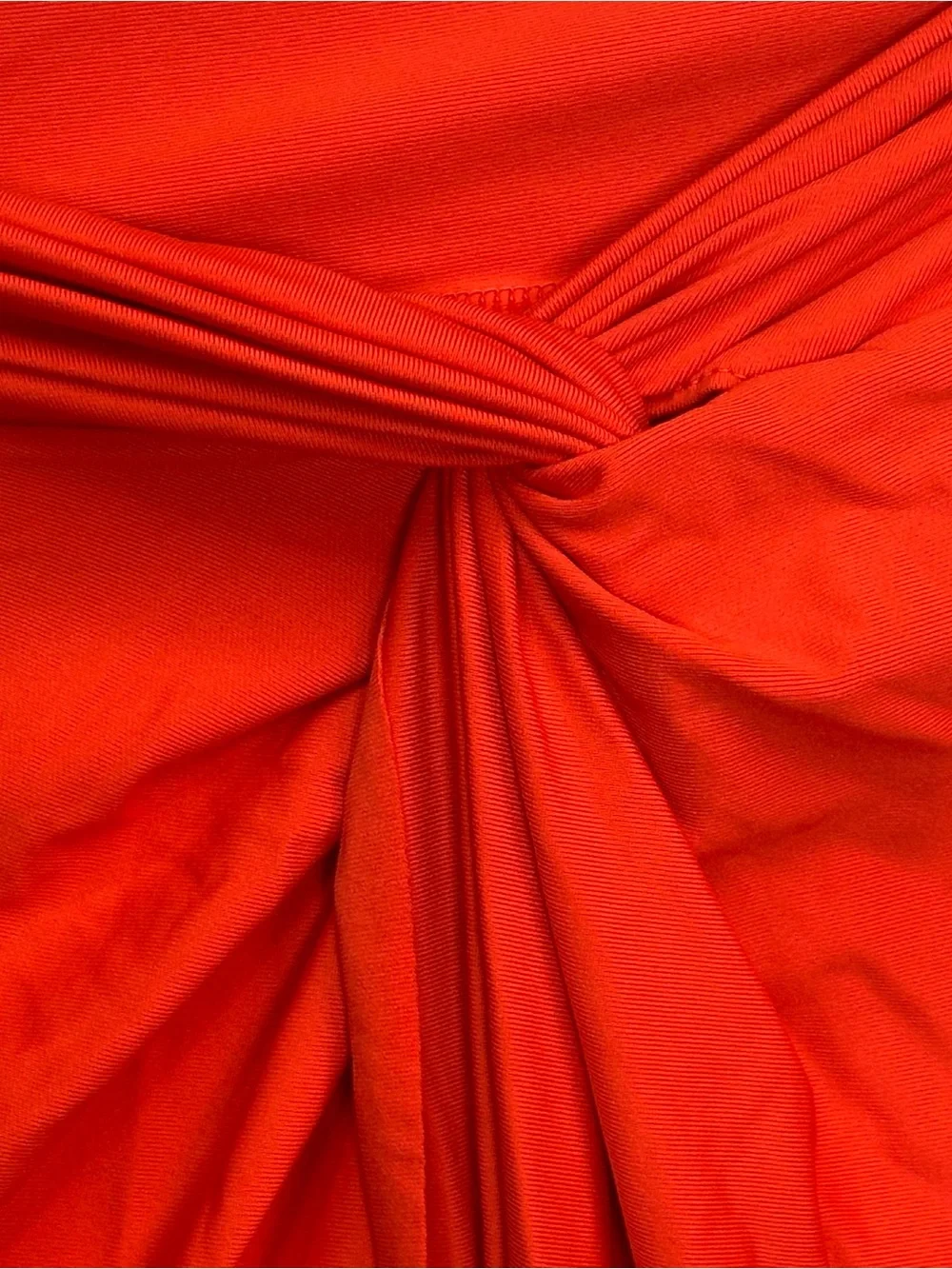 CALIA Twisted Knot Sarong Skirt Small Fresh Red Swim Cover Up NWT